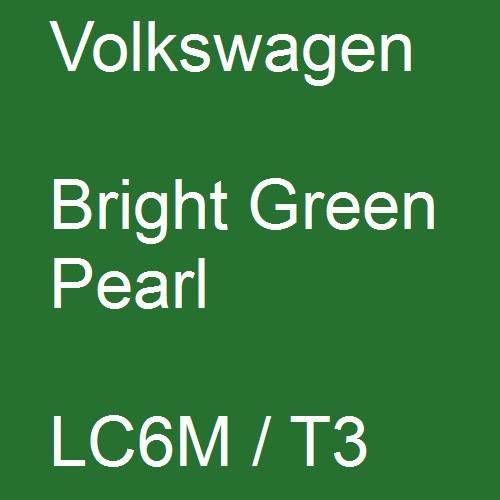 Volkswagen, Bright Green Pearl, LC6M / T3.